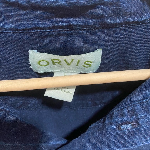 Blue Orvis polo - Picture 3 of 3